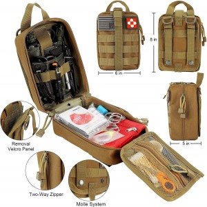 72 in 1 Camping Emergency Survival Kit with First Aid Kit