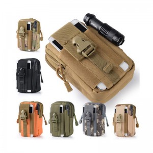 Outdoor Tactical Waist Bag EDC Molle Belt Waist Pouch