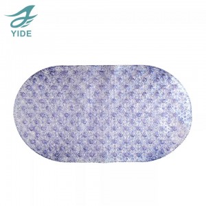 YIDE Hot Selling Anti Slip PVC Bath Mat Non Slip Mat Plastic Waterproof Bathroom Tub Mat With Suction Cups
