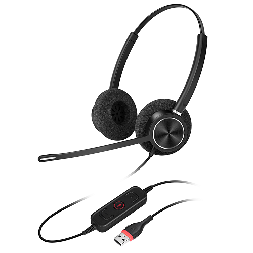 100% Original Headset With Mic For Video Conferencing - C10DU Cetus Series Great Value Binaural UC Headset – Inbertec