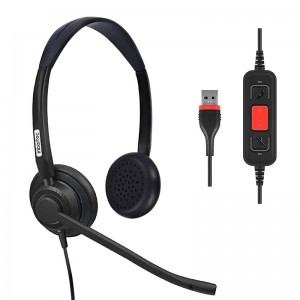 Excellent quality Noise Cancelling Telephone Headset - Smart Acoustic Filter Noise Cancelling Headsets for Office Education Teams UC – Inbertec