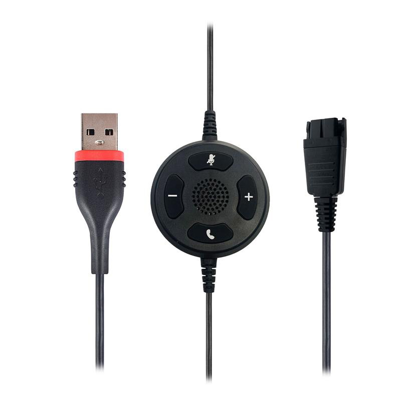 Adaptador USB compatible con MS Teams con timbre