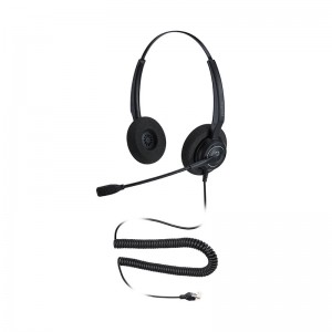 Entry Level IP Phone Headset na may noise cancelling Microphone