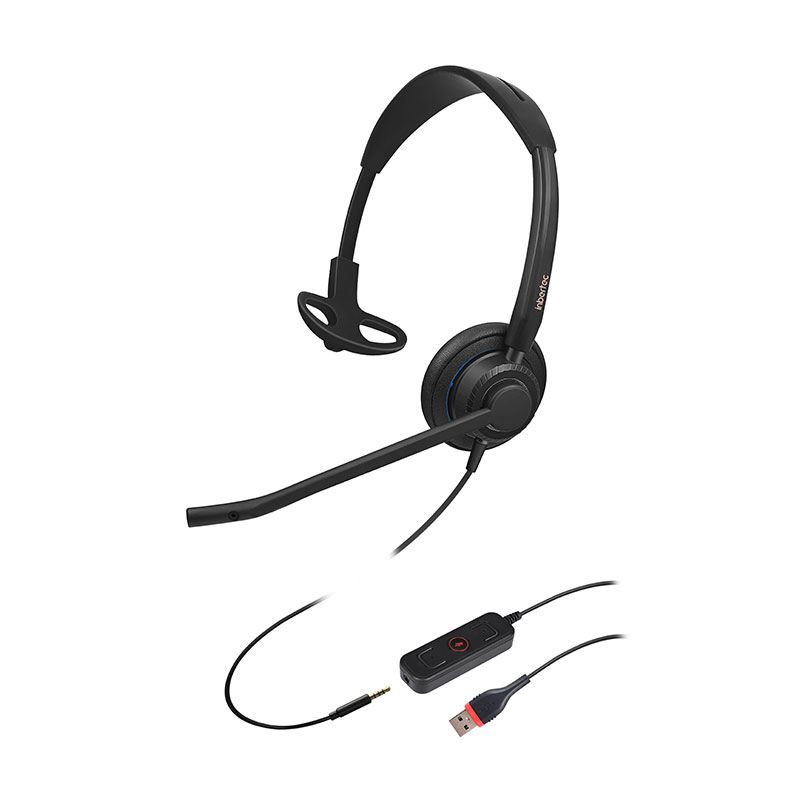 Headset Peredam Kebisingan Mono UC Premium
