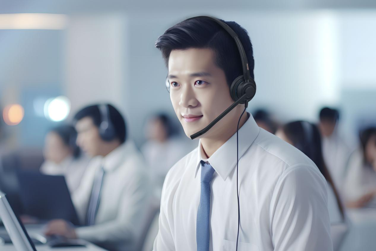 Why are call center agents using headsets?