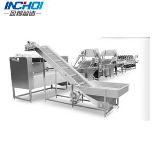 Special Price for Banana Chips Frying Machine - Root leafy vegetable two in one air bubble washing,dehydrating processing line – INCHOI