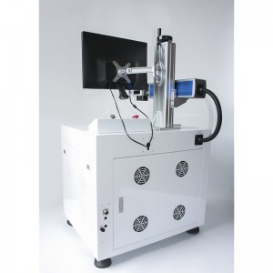 Wholesale OEM China Online Fly Fiber CO2 UV Laser Marking Machine for Pipe Plastic Packages