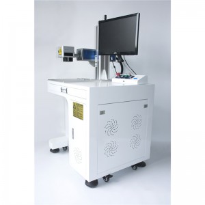 Factory Free sample China Online Fly Fiber CO2 UV Laser Marking Machine for Pipe Plastic Packages