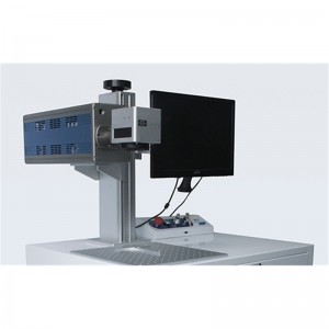 Static Co2 Laser Marking Machine For Plastic PVC PE