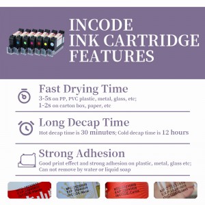 High Performance 1/2″ Tij Ink Cartridge 42ml Ink Cartridge for Inkjet Printer