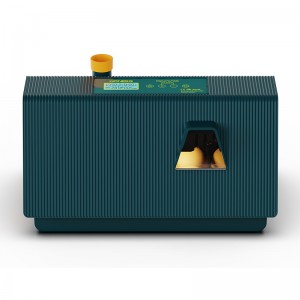House 10 eggs mini LED automatic brooder incubator