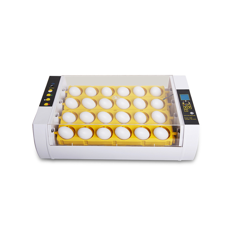 Chicken Egg Incubators for Hatching Eggs 24 Eggs Digital Poultry Hatcher Machine with Automatic Turner, LED Candler, Turning & Temperature Control for Chicken Duck Bird Quail Eggs Featured Image