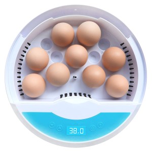 Automatic Controller Chicken Quail 9 Egg Incubator