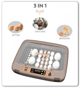 Fully Automatic Home Use 50 Baby Bird Eggs Incubator