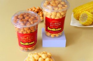 High quality popcorn non-GMO gluten-free sweet and crispy Chinese head brand Indiam for picnic