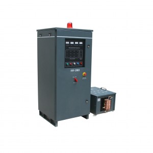 Ultrasonic frequency induction heating machine