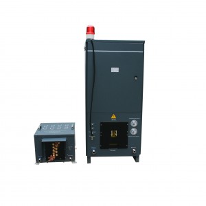 Ultrasonic frequency induction heating machine