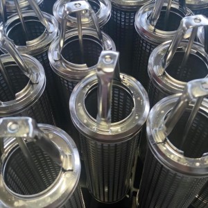 Cylinder Of Punching Plate Sintered Mesh