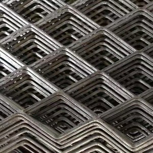 Carbon steel expanded mesh for stairs or walking road