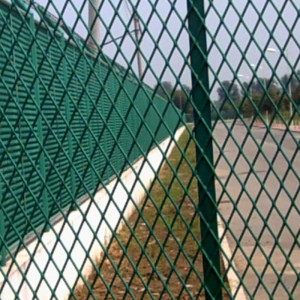 Expanded Mesh Security Fence With High Security, Corrosion And Climbing Resistance