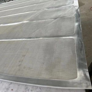 Vibrating Screen With Silicone Border