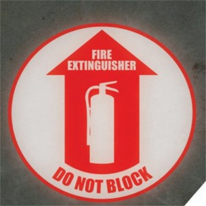 Fire Extinguisher Virtual Sign