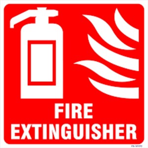 Fire Extinguisher Virtual Sign
