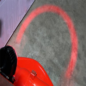Red Forklift Halo Arch Lights