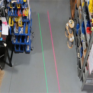 Gabelstapler Rot/Grünes Laserlinienlicht