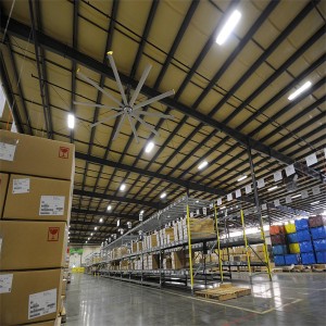Industrijski stropni ventilatori za skladište