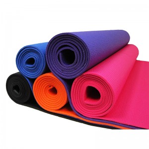 NAll Purpose Extra Thick Yoga Fitness & Exercise Mats na may Carrying Strap, High Density Anti-Tear PVC yoga mat