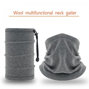 Halsgamaschen aus Wollmaterial für Männer und Frauen, Sturmhaube, Gesichtsmaske, Halstuch für Motorrad, Wandern, Jagen, Laufen