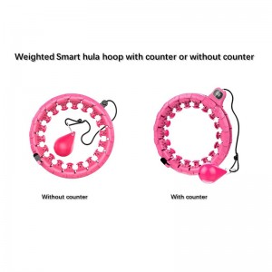 24 Knots smart hula hoop with counter or without counter