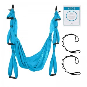YOGA SWING Premium Aerial Hammock Anti Gravity Yoga Swing Kit –  Acrobat Flying Sling Set for Indoor and Outdoor Inversion Therapy
