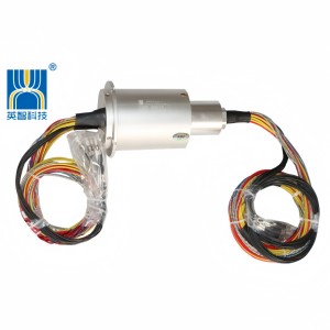 optoelectronic hybrid slip ring 8-channel optical fiber 30channels electrical signal