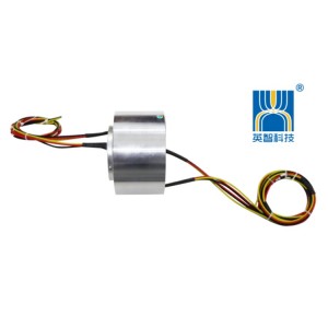 Ingiant 70mm through hole slip ring 6 channels 20A maintenance-free