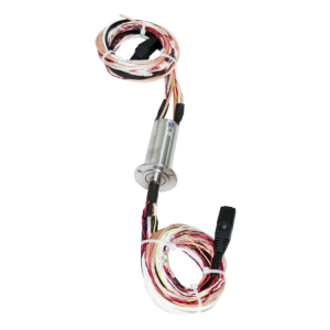 Ingiant 25mm 100/1000M Ethernet slip ring used in high-definition video surveillance systems