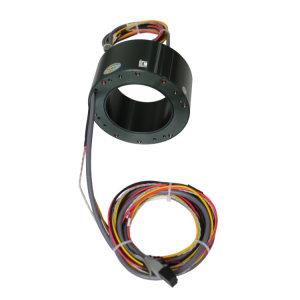 Ingiant through hole 100MHz Ethernet slip ring 12channels for small network system