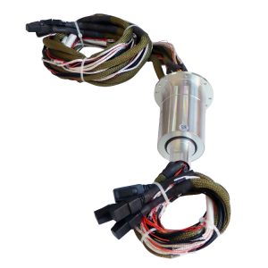 Ingiant Customized Gigabit Ethernet Slip Ring can be integrated to transmit power and signal.