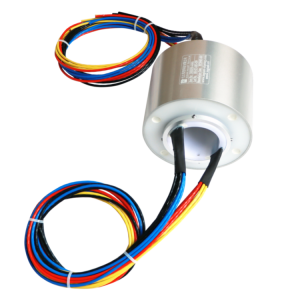 Standard hole diameter 50mm through hole conductive slip ring 4 channels 64A