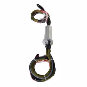 Ingiant 40mm diameter Ethernet slip ring transmits 20A current and 100M Ethernet signal