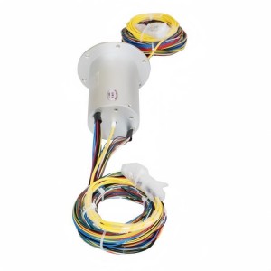 Ingiant hybrid slip ring photoelectric slip rings combined 38 electrical channels and one fiber optic slip ring