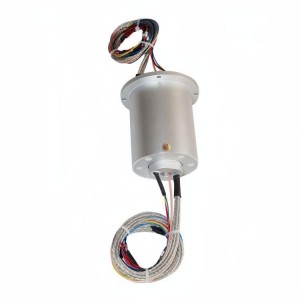 Ingiant RF rotary joint 1-channel radio frequency rotating joint + electric combination slip ring
