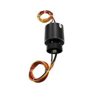 Electric-pneumatic hybrid slip ring 18 channels 5A electric and single channel pneumatic slip ring