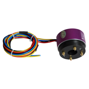 DHK025-4-20A  Standard 25 mm through hole conductive slip ring 4channels 20A