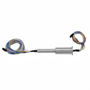 Ingiant 50mm Solid Shaft Ethernet Slip Ring 1 Channel Ethernet Combination Power and Signal