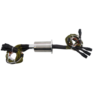 Ingiant Ethernet slip ring outer diameter 55mm 60 channels with flange