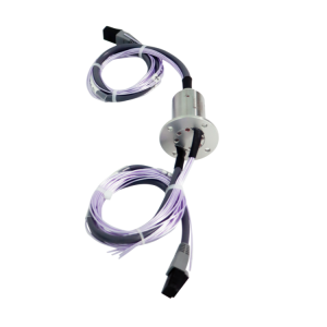 Ingiant standard DHS030 series Ethernet slip ring RJ45 Connector transmit current and Ethernet signal