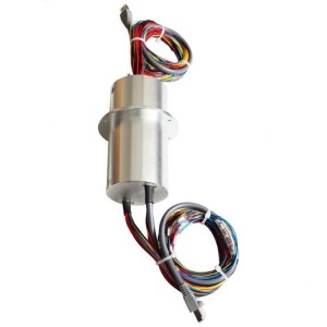 Ingiant capsulated conductive slip ring for pick and place robot