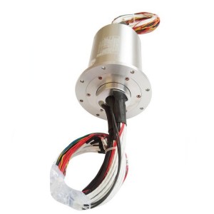 Ingiant capsule slip ring with 50 circuits and 2 single-mode fibre
